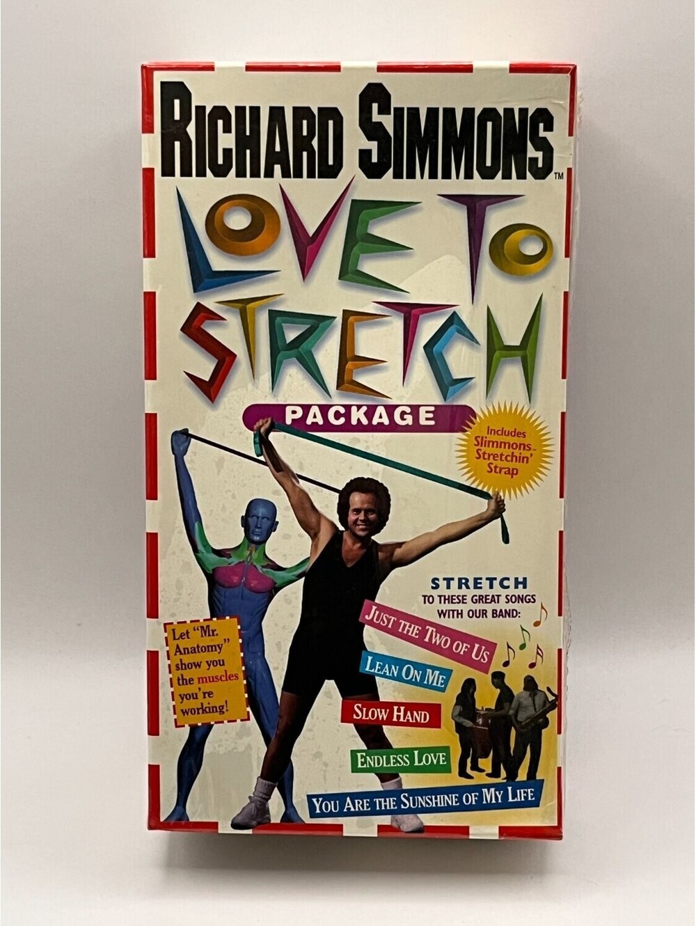 Richard Simmons Love To Stretch VHS Box Set 1996 Brand New Factory Sealed